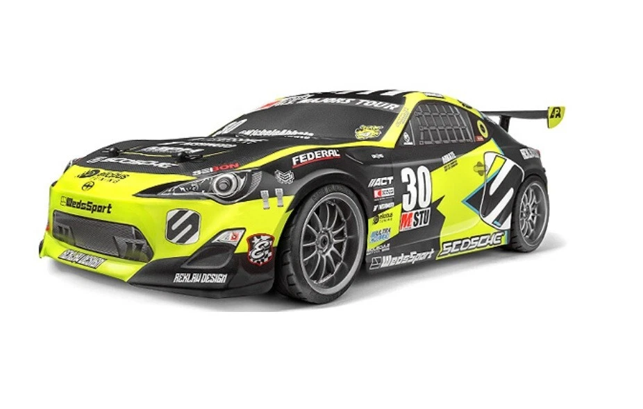 HPI 120090 E10 Michele Abbate Touring Car 4WD BRUSHED GRRRACING 1/10 - Immagine 1 di 4