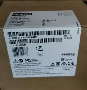 6ES7214-1AG40-0XB0 1PCS NEW SIEMENS S7-1200 CPU 1214C 6ES7214-1AG40-0XB0 /# - Picture 1 of 1