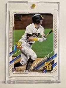 Jake Cronenworth RC '21 Topps Gold Star Parallel w/Gold Cup Padres Rookie Card - Bild 1 von 7