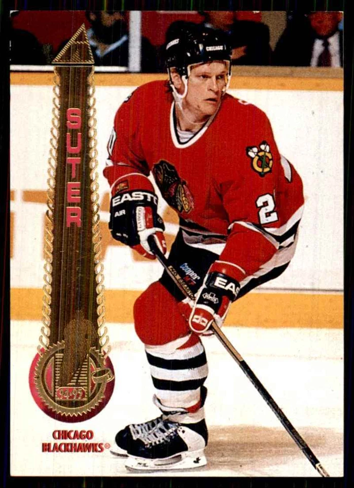 1994-95 Pinnacle Gary Suter Chicago Blackhawks #137 - Image 1 of 2
