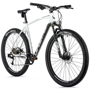 29 Zoll Leaderfox Esent MTB Fahrrad 8 Gang Scheibenbremsen Weiss Rh46 cm - Bild 1 von 1