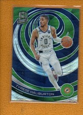 Tyrese Haliburton 2022-23 Panini Spectra Basketball Base Asia Green Prizm #29