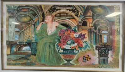 Charles Lee Embellished Art, SIGNED, ARTIST PROOF WITHOUT FRAME  - Image 1 of 3