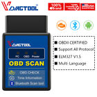 Vdiagtool Obd2 Car Auto Elm327 1.5 Code Reader Scanner Bluetooth Diagnostic Tool