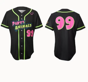 Savannah Bananas Baseball Jersey  AOP 3D Size S-5XL Black Gifl Fan SG1018 - Picture 1 of 3