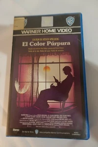 Película videoclub cinta VHS El color purpura Steven Spielberg - Picture 1 of 3