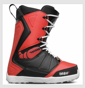 ThirtyTwo Men Lashed Crab Grab Snowboard Boots (9) Black / Red / White - Picture 1 of 1