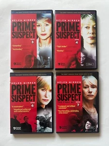 PRIME SUSPECT Series 3-4-6-7 Helen Mirren | 2010 Acorn Media 4 DVD LOT - VG+ - Picture 1 of 13