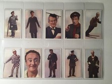 MUSIC HALL CELEBRITIES 1930 ORIGINAL SET OF R. J. HILL CIGARETTE CARDS