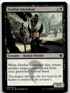 MTG Dutiful Attendant Dragons of Tarkir 099/264 Regular Common - Picture 1 of 1