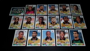FRANCE 98 SOUTH AFRICA South Africa FOOTBALLERS SANDWICHES CHOOSE BLACK BACK Figure