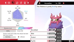 Pokemon Sword and Shield 6iv Shiny Aromatisse - FAST DELIVERY! - Picture 1 of 1