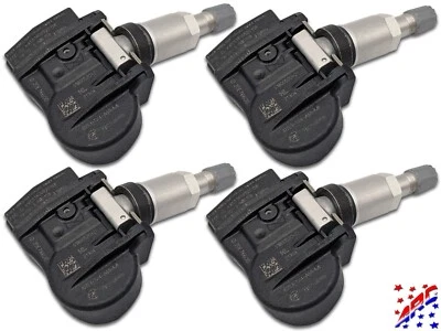 Complete Set of 4 Genuine OEM Acura TPMS Tire Pressure Sensors Kit 42753-TX4-A51 - Image 1 of 3