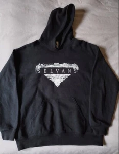 SELVANS Strigae hoodie sweater M black metal Negura Bunget Moonsorrow Saor - Imagen 1 de 2