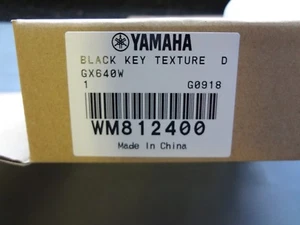 Yamaha Black key assembly Arius MOX8 YDP, DGX,P85 WN045200 WM812400 ZY8177B0 - Picture 1 of 2