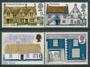 GB 1970 RURAL ARCHITECTURE SET OF 4 FINE MINT MNH SG815-SG818 - Picture 1 of 1