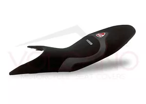 Ducati Hypermotard 821/939 2013-2018 Volcano Seat cover Red Seams  Anti Slip - Bild 1 von 4