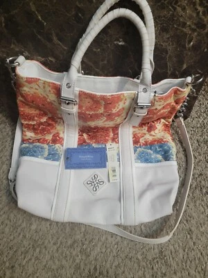 Bolso de Mano/Cartera Vera Wang Bombee Flor Nuevo con Etiquetas VER Descripción Reg $149.99 Foto 1 de 4