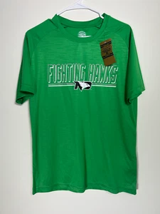 North Dakota University T-Shirt Herren M, 100% Poly, Green Rivalry Threads Apparel - Bild 1 von 7