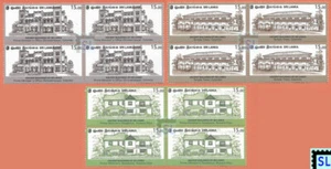 Estampillas de Sri Lanka 2022, edificios antiguos, montadas sin montar o nunca montadas - Imagen 1 de 1