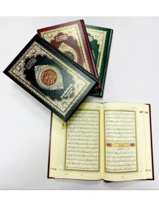 El Sagrado Corán Tamaño 123 Hafizi 15 Línea Papel de Arte ÁRABE/Ligero Ind/Pak Script - Imagen 1 de 8