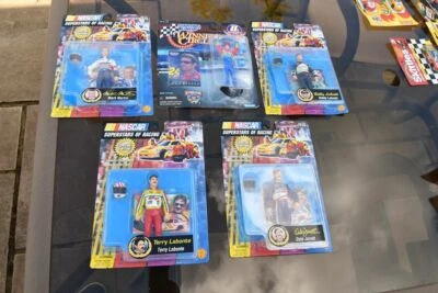 NASCAR Figures - Superstars of Racing Jeff Gordon, Labonte, Jarrett, Elliott Etc - Image 1 of 3