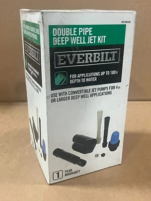 Everbilt Double pipe deep well jet kit