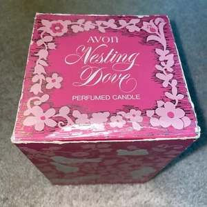 Vintage Avon Nesting White Dove Candy/ Trinket Dish In Original Box (No Candle) - Picture 1 of 18