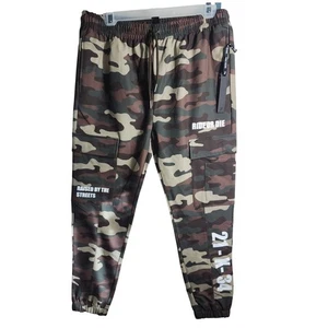Public Record Camo Cargo Jogginghose Herren Medium "Ride or Die" "21-X-34" - Bild 1 von 13