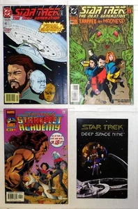 Star Trek Lot 4 #DS9 1, Starfleet 4, Next Generation 43, 60 1993 DC Comics - Picture 1 of 1
