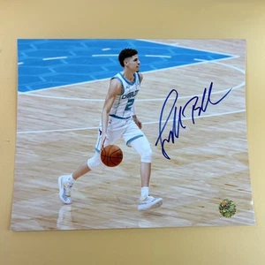 Lamelo Ball Signed Photo #2 Charlotte Hornets Autographed 8x10 COA Hologram - Picture 1 of 11