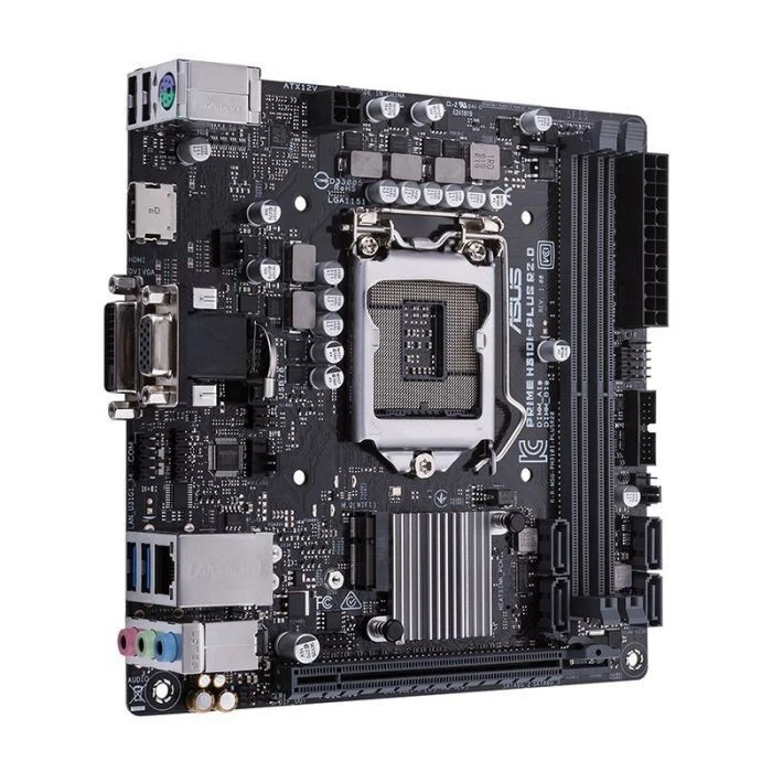 ASUS Prime H310I-Plus mini ITX LGA 1151 Motherboard DDR4 H310 i5-8400/8500/9400f - image 1 of 2