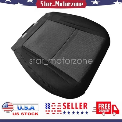 For 2007-2014 Chevy Silverado GMC Sierra 1500 Driver Bottom Cloth Seat Cover Foto 1 de 4