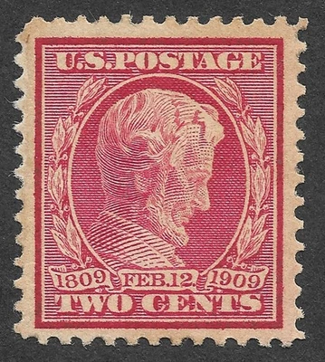 MNH Bluish Paper 1909 Scott #369** Lincoln 2c Postage Stamp - Image 1 of 3