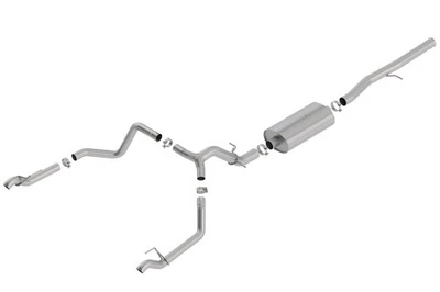 Borla Exhaust System Kit Fits 2019-2023 Chevrolet Silverado 1500/ GMC Sierra 150 Foto 1 de 4