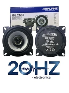 Alpine SXE-1025S Casse Acustiche Coassiale a 2 Vie - Nere - Foto 1 di 1