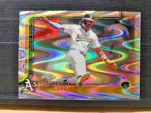 2025 Topps Chrome Baseball RayWave Color Match Refractor Lawrence Butler #67 Mnt - Picture 1 of 12