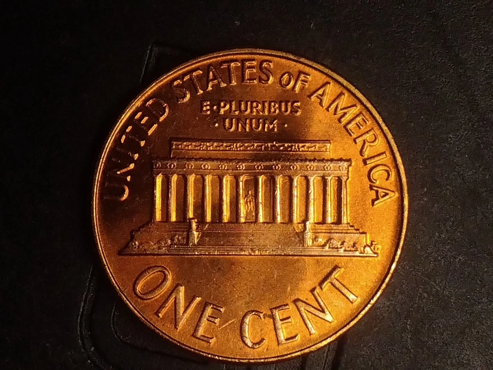 RED  BU 1964 Lincoln Cent Variety. Doubled Die Reverse FS-802. Very  Nice Coin. - Image 1 of 4