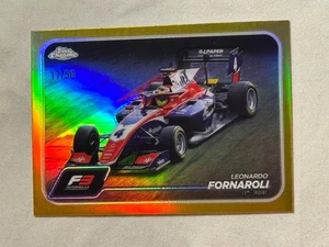 2024 Topps Chrome Formula 1 F3 Gold Refractor Leonardo Fornaroli /50 #118 - Picture 1 of 2