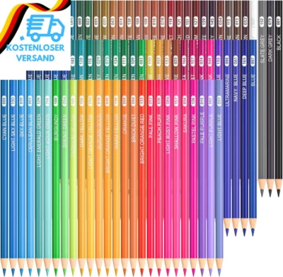 Shuttle Art Buntstifte Set, 80 Buntstifte Für Erwachsene Und Anfänger Zum Malen