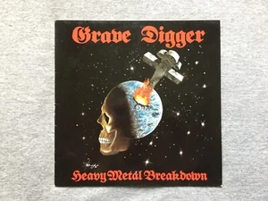 1984 GRAVE DIGGER HEAVY METAL BREAKDOWN VG+/VG+ HELLOWEEN SLAYER METALLICA RARE - Picture 1 of 22