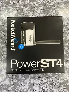 PocketWizard ST4 Power Receiver for Elinchrom RX Flash Units - PW-ST4-FCC - Picture 1 of 4