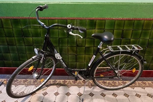 Gebrauchtes Fahrrad,EXCELSIOR Farbe schwarz, für Dame oder Herren,Beleuchtung - Bild 1 von 3