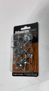 10 Packs of 12 MasterPro 7/16" to 5/8" EFI Fuel Injection Style Hose Clamps - Foto 1 di 7