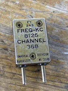 Ft 243 Ham Radio Crystal 8125 - Zdjęcie 1 z 1