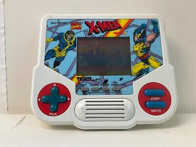 **No Battery Cover** X-Men Project Tiger Handheld Travel Game Electronic LCD