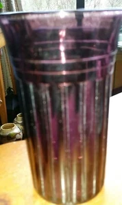 Juego de cuatro vasos de vidrio amatista de 10 onzas y 5 pulgadas NEW CENTURY - Imagen 1 de 1