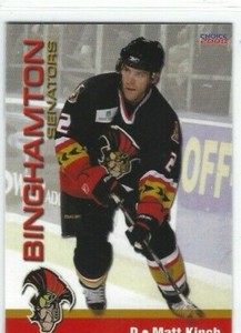 2007-08 Binghamton Senators (AHL) Matt Kinch