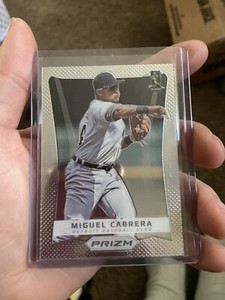 2012 Panini Prizm #24 Miguel Cabrera Detroit Tigers Free Shipping Hof?