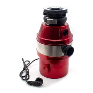 220V Kitchen Food Waste Processor Disposer Garbage Disposal Crusher 450W 1400ML - Picture 1 of 6